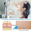 Shower Heads 5 Setting with Handheld Sprayer & Long Hose High Pressure Rain, Easy Tool Free Installation, Perfect Adjustable Shower Heads for Your Bathroom